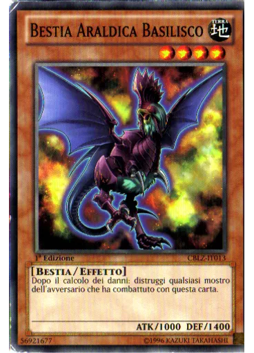 Bestia Araldica Basilisco