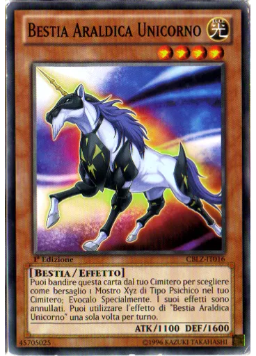 Bestia Araldica Unicorno