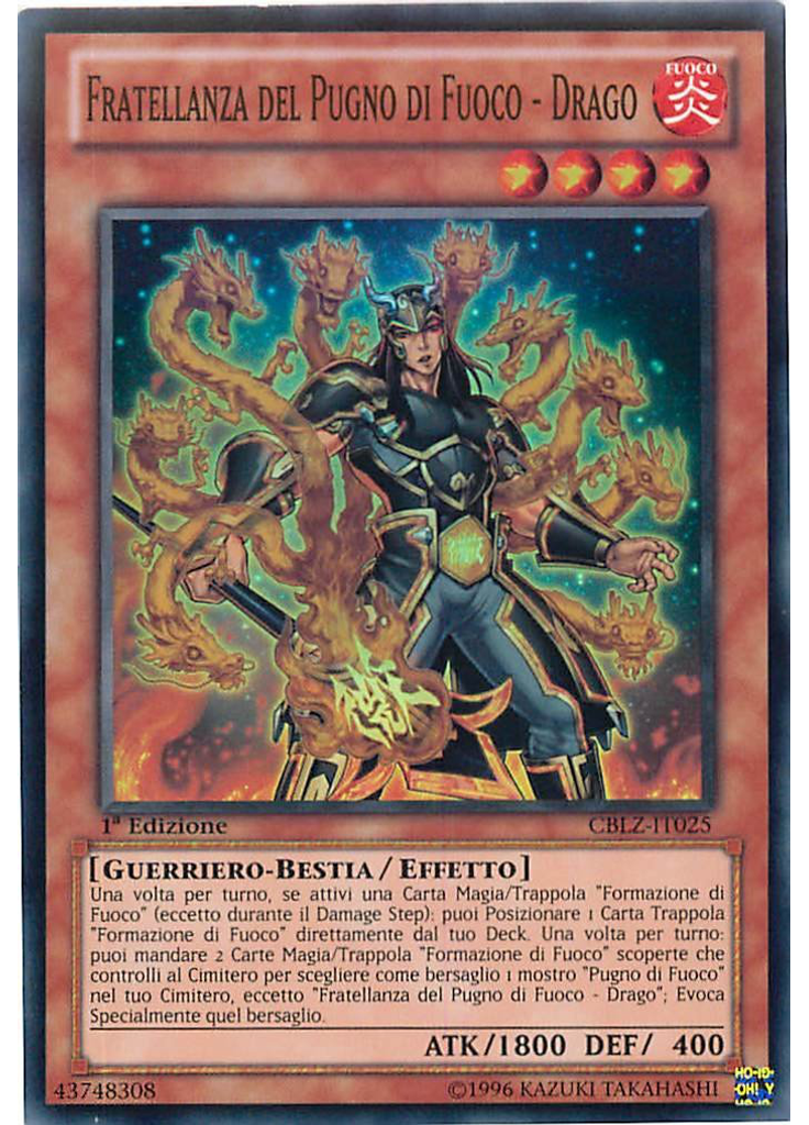 Fratellanza del Pugno di Fuoco - Drago