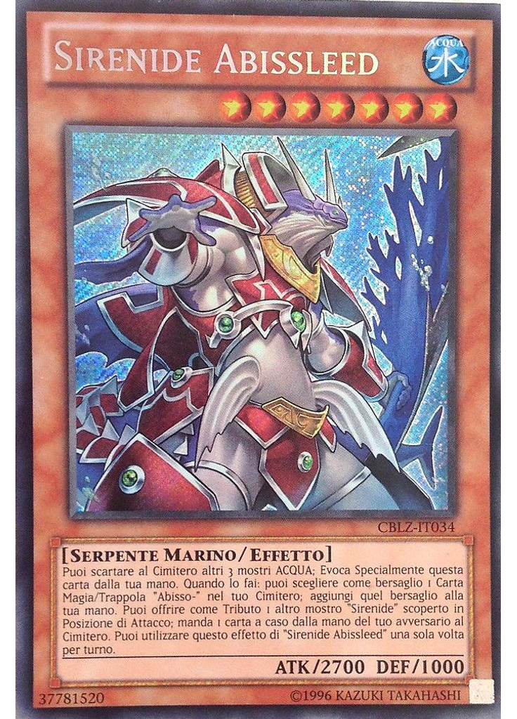 Sirenide Abissleed (Secret Rare Unlimited)