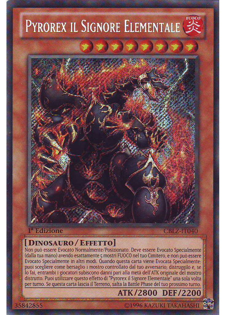 Pyrorex il Signore Elementale