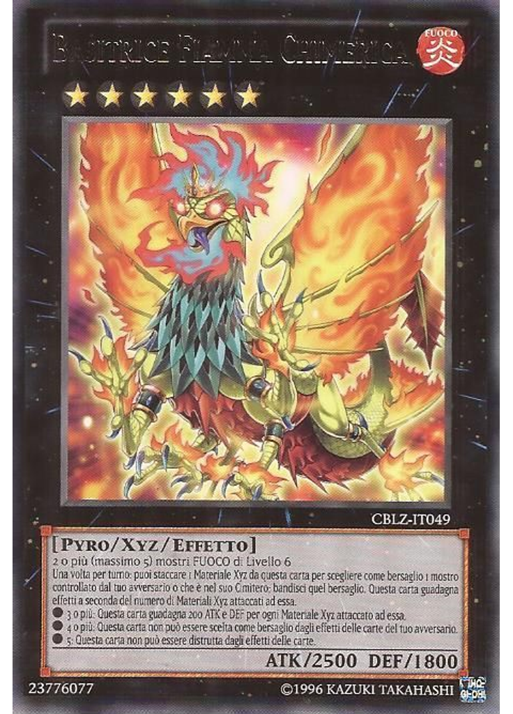 Basitrice Fiamma Chimerica (Rare Unlimited)