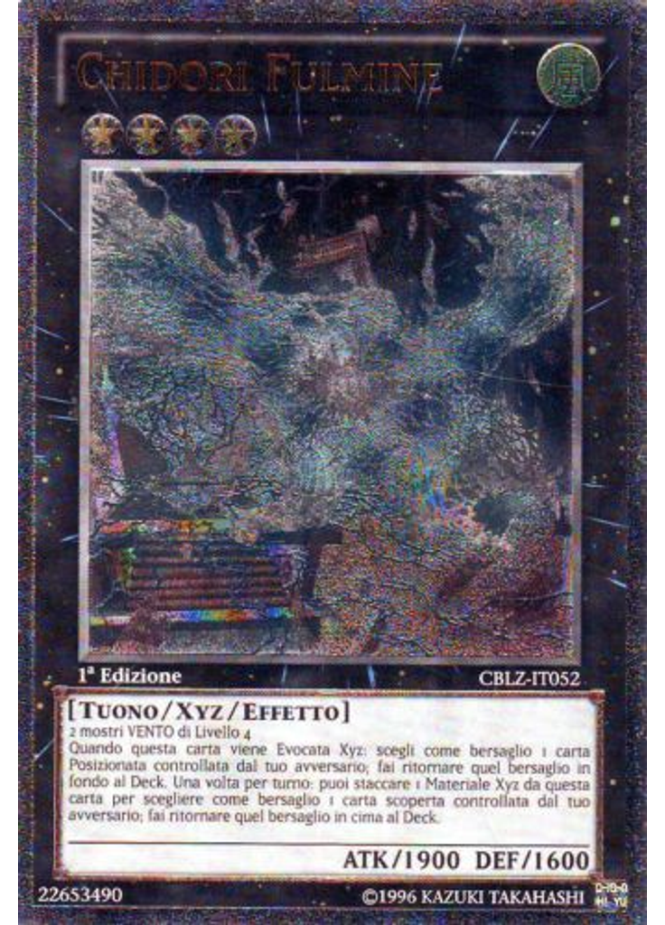 Chidori Fulmine (Ultimate Rare 1st Edition)