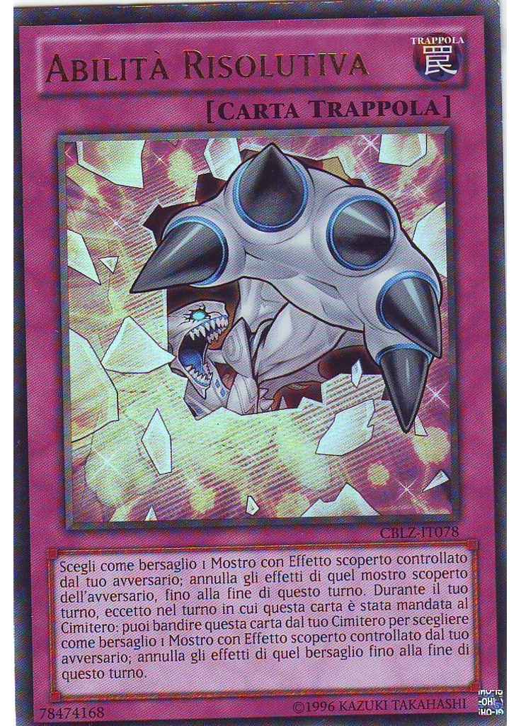 Abilità Risolutiva (Ultra Rare Unlimited)