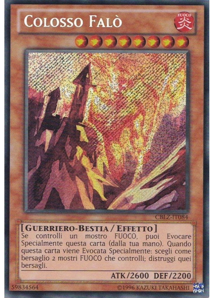 Colosso Falò (Secret Rare Unlimited)