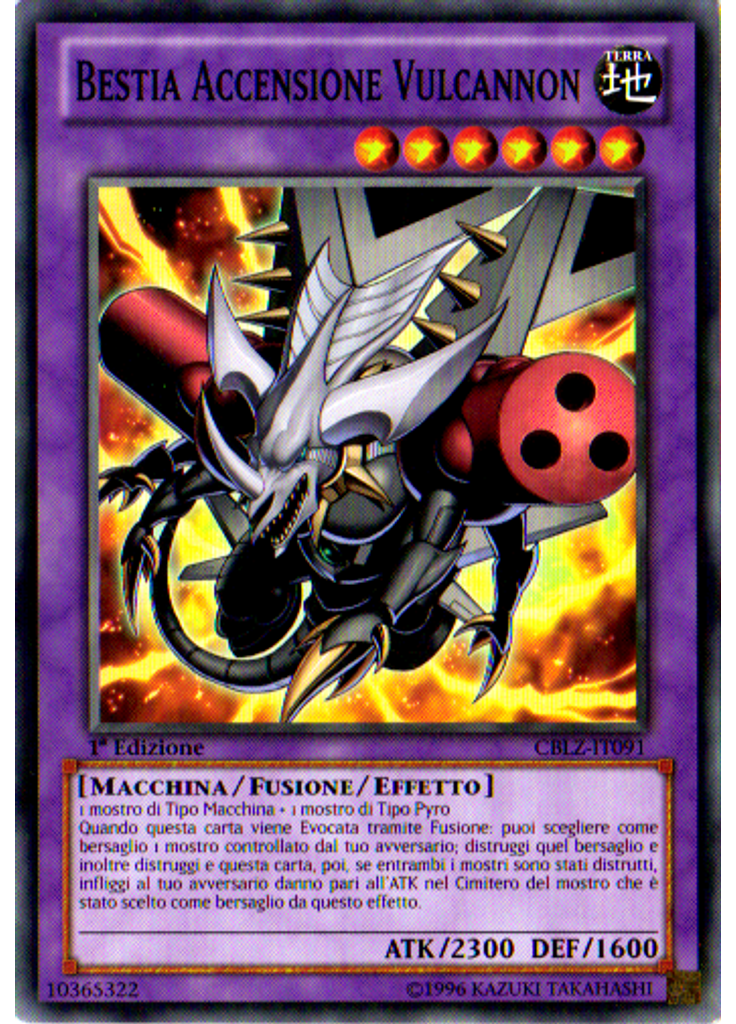 Bestia Accensione Vulcannon