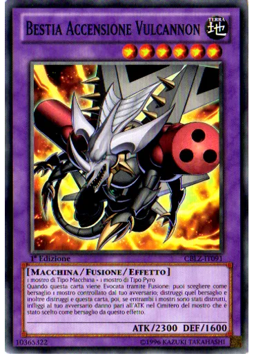 Bestia Accensione Vulcannon