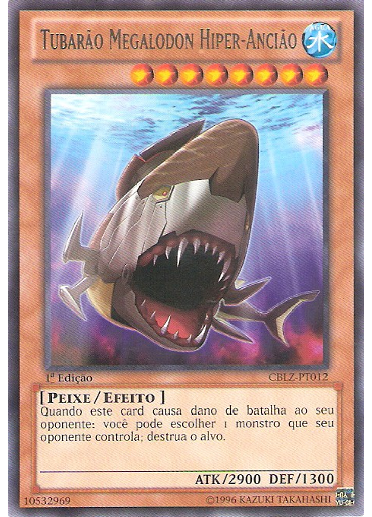 Tubarão Megalodon Hiper-Ancião