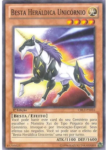 Besta Heráldica Unicórnio