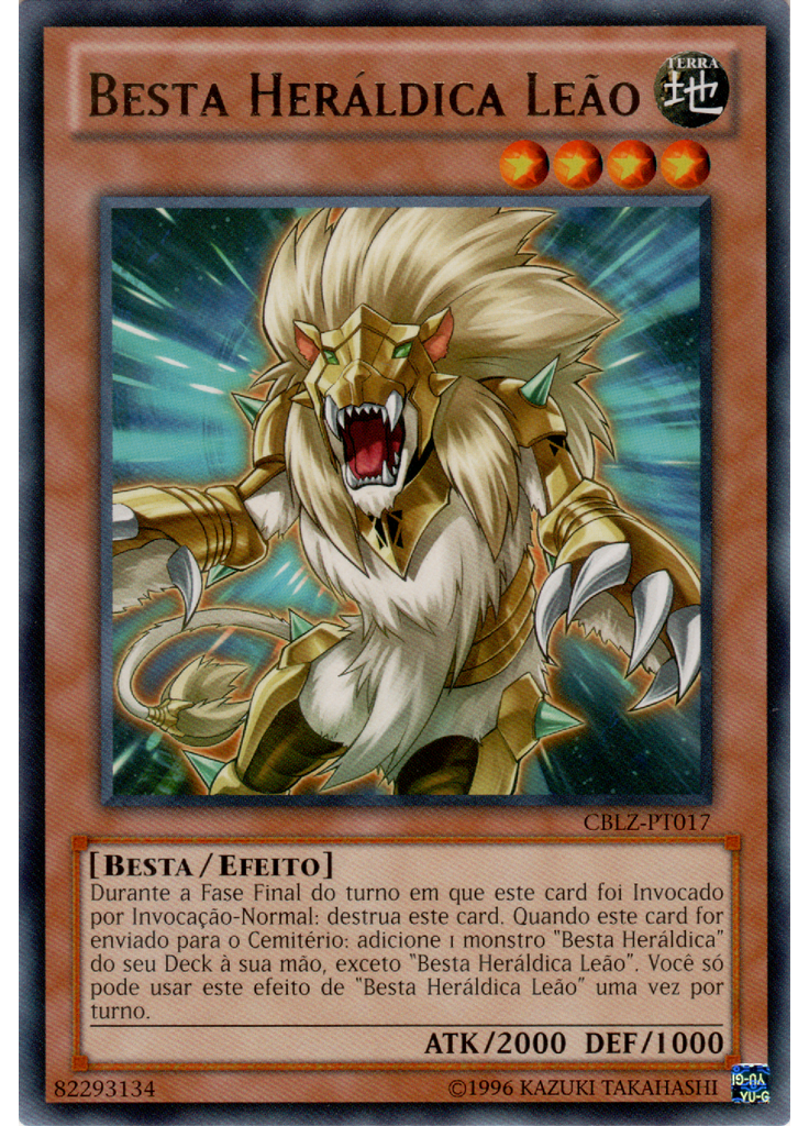 Besta Heráldica Leão (Rare Unlimited)