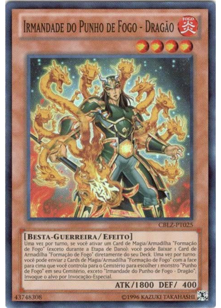 Irmandade do Punho de Fogo - Dragão (Super Rare Unlimited)