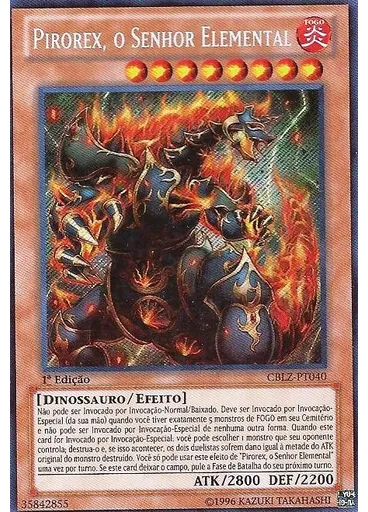 Pirorex, o Senhor Elemental