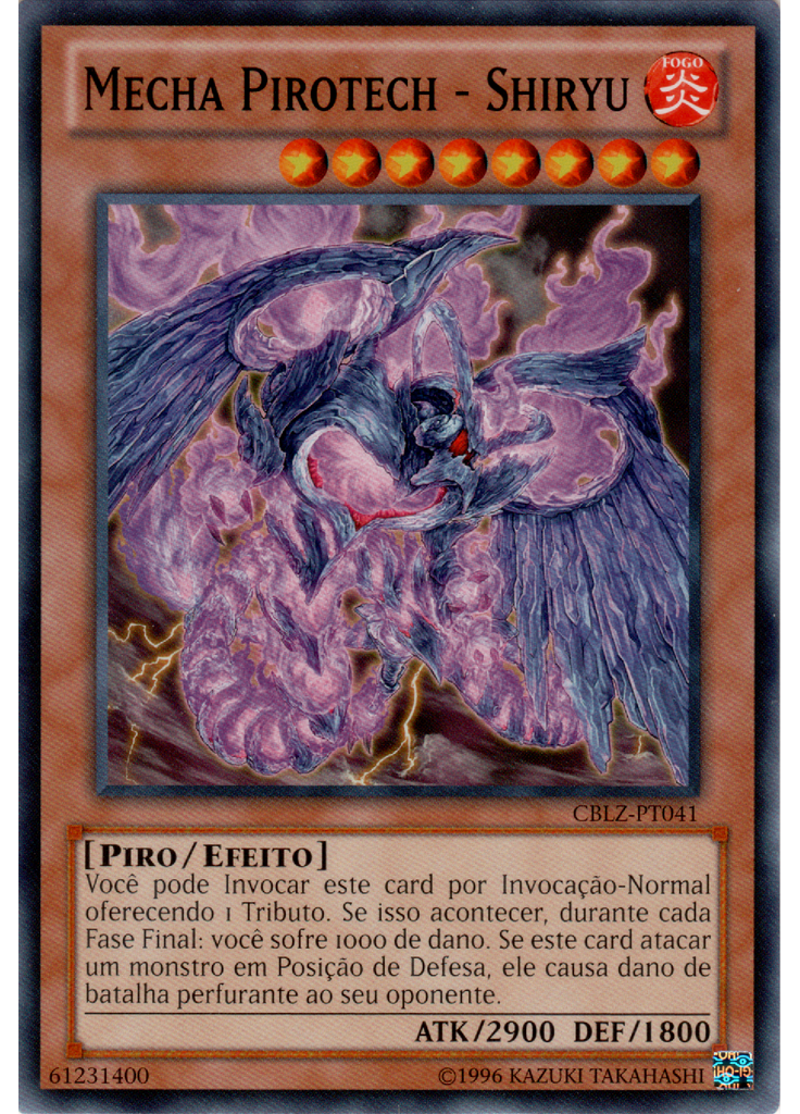 Mecha Pirotech - Shiryu (Common Unlimited)