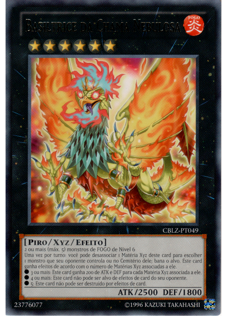Basiltrice da Chama Nebulosa (Rare Unlimited)