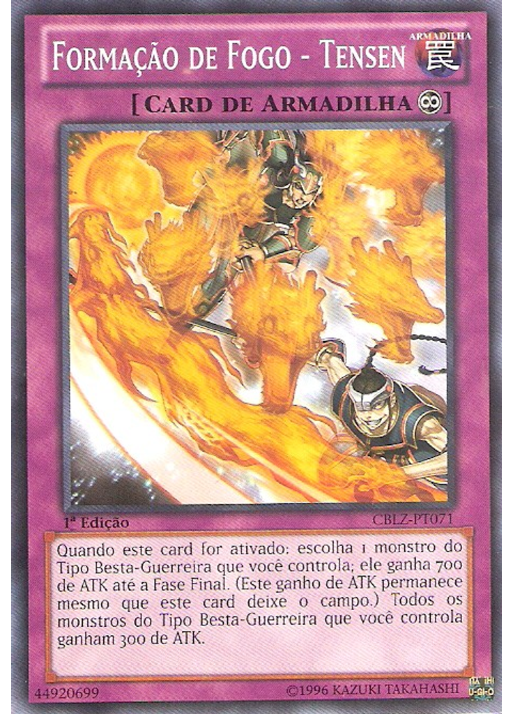 Formação de Fogo - Tensen