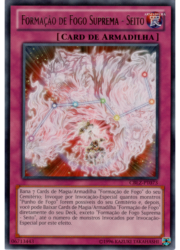 Formação de Fogo Suprema - Seito (Rare Unlimited)