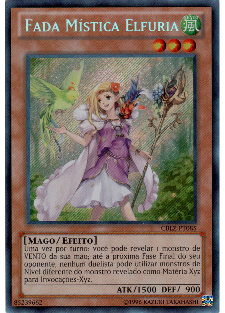 Fada Mística Elfuria (Secret Rare Unlimited)