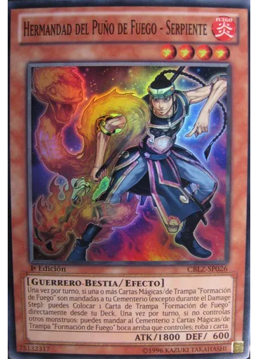 Hermandad del Puño de Fuego - Serpiente — Cosmos Abrasador