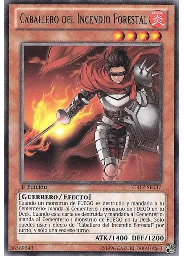 Caballero del Incendio Forestal