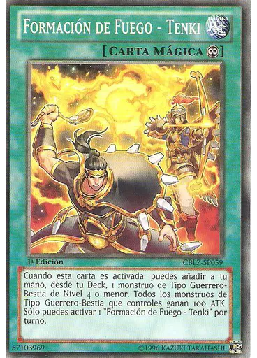 Formación de Fuego - Tenki