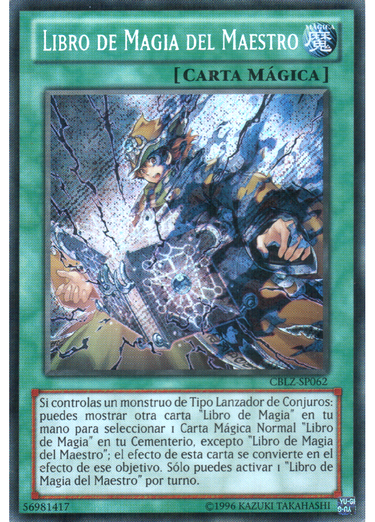 Libro de Magia del Maestro (Secret Rare Unlimited)