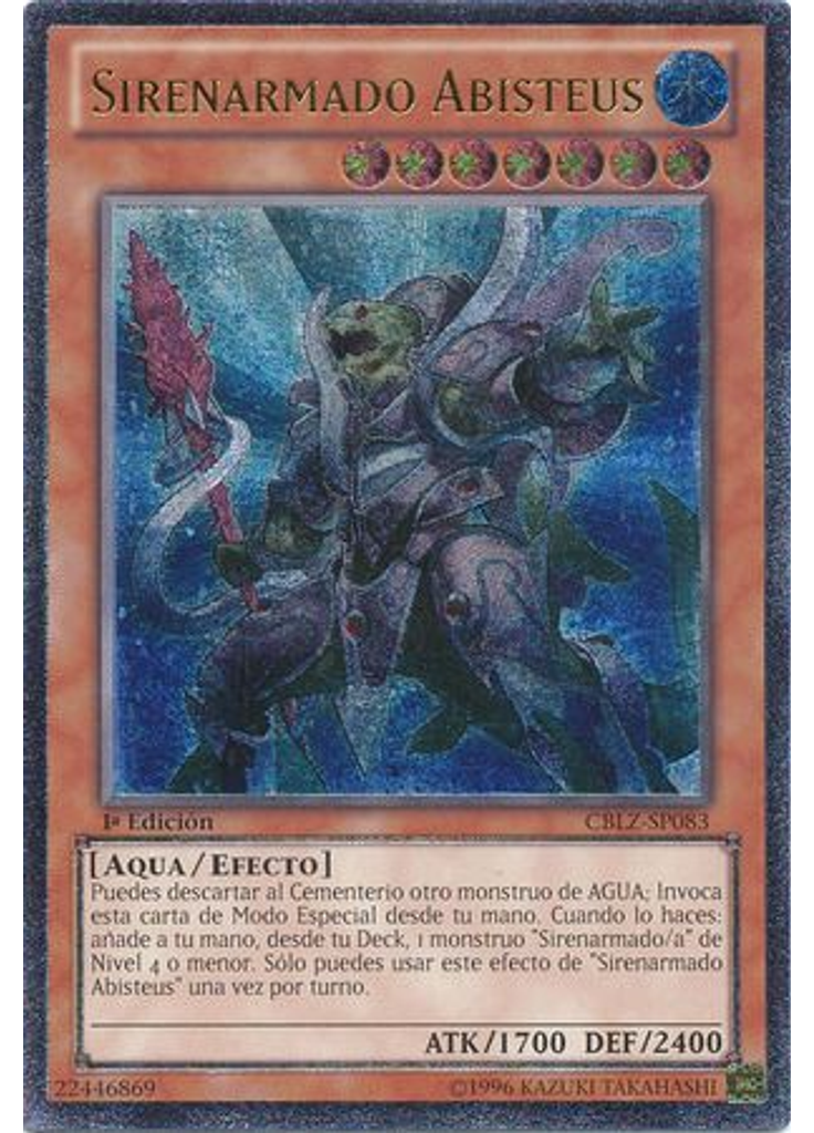 Sirenarmado Abisteus (Ultimate Rare 1st Edition)