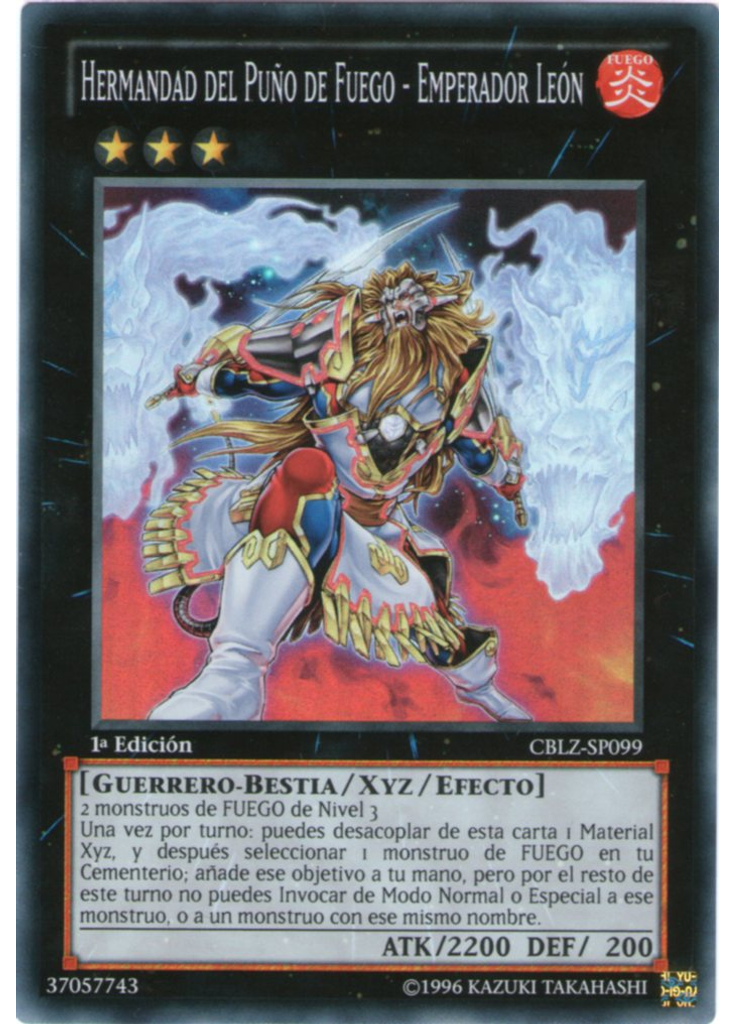 Hermandad del Puño de Fuego - Emperador León
