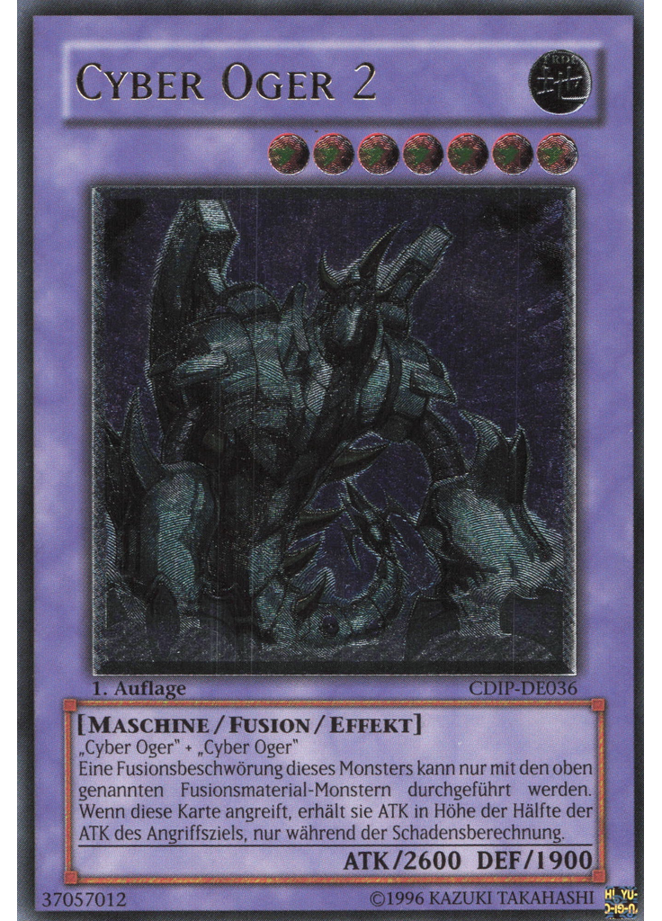 Cyber Oger 2 (Ultimate Rare 1st Edition)