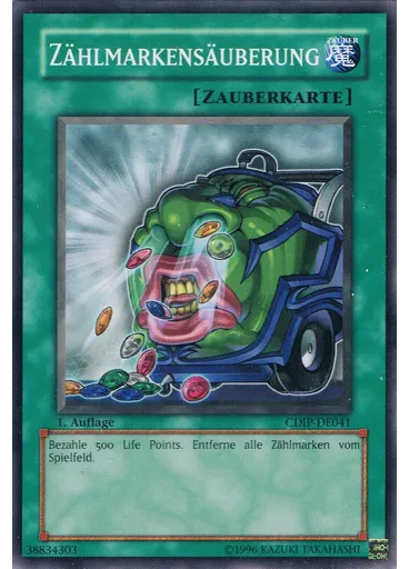 Zählmarkensäuberung
