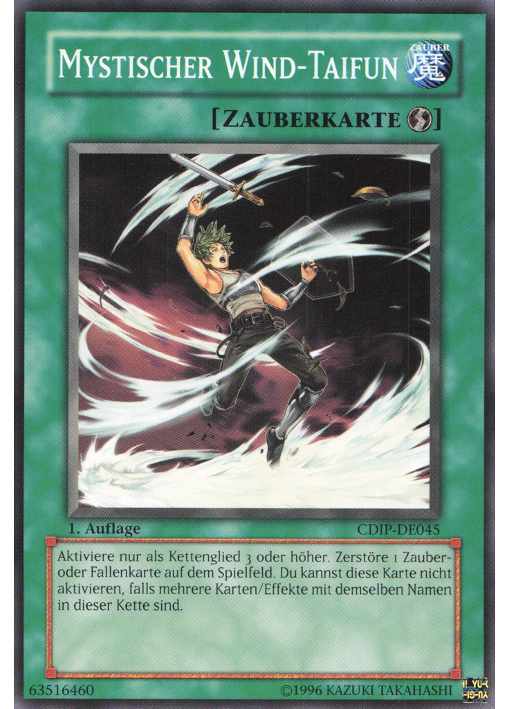 Mystischer Wind-Taifun