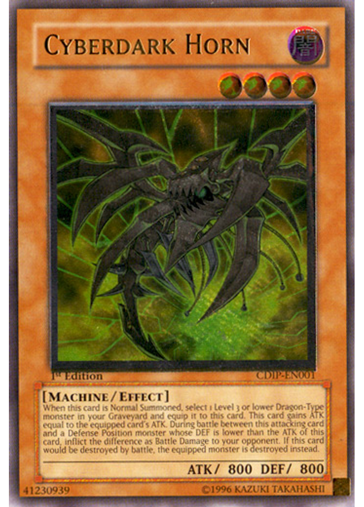 Cyberdark Horn (Ultimate Rare 1st Edition)
