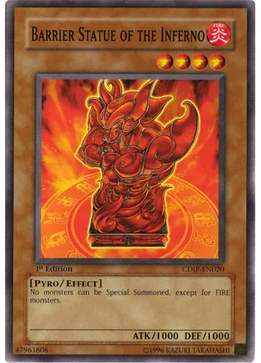 Barrier Statue of the Inferno