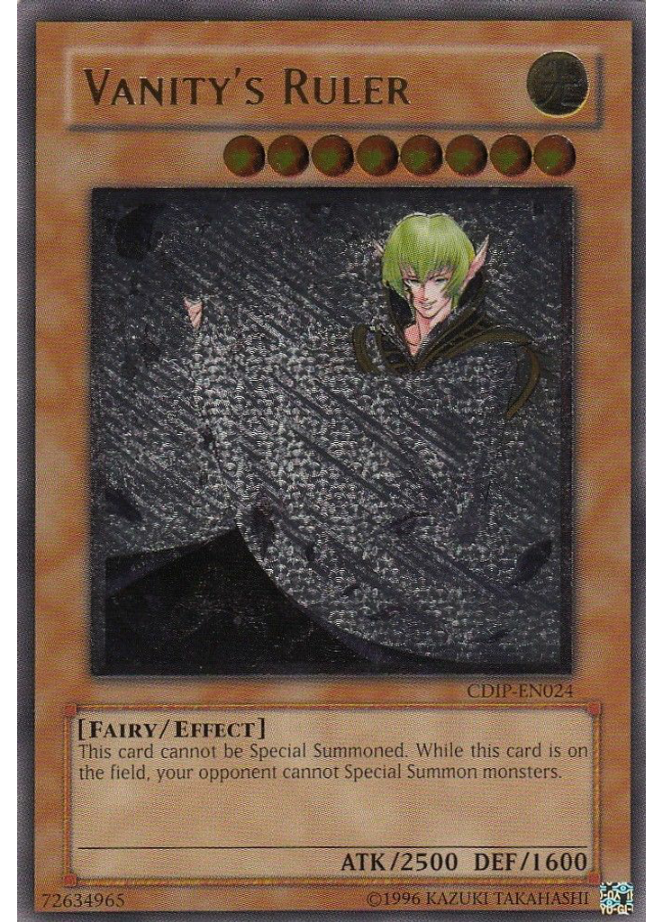 Vanity's Ruler (Ultimate Rare Unlimited)