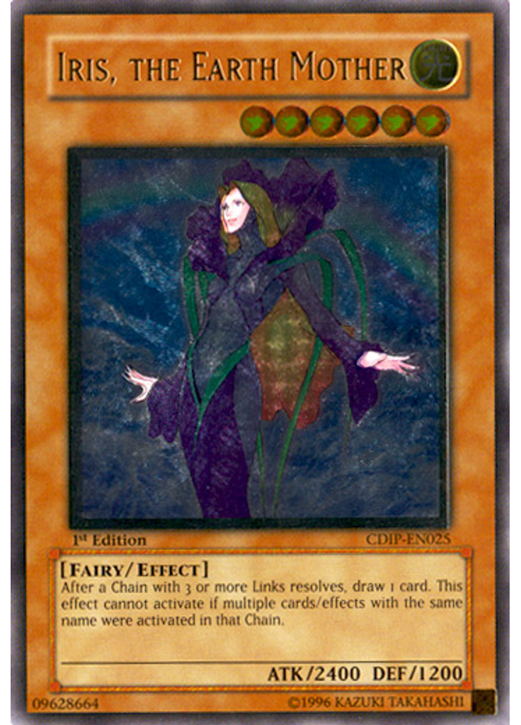 Iris, the Earth Mother (Ultimate Rare 1st Edition)