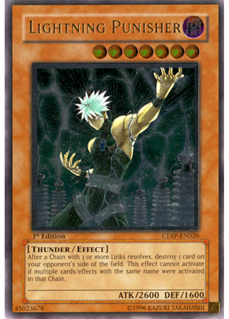 Lightning Punisher (Ultimate Rare 1st Edition)