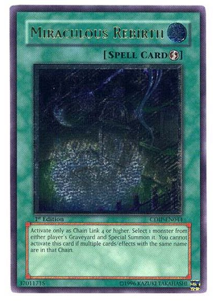 Miraculous Rebirth (Ultimate Rare 1st Edition)