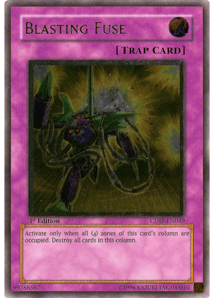 Blasting Fuse (Ultimate Rare 1st Edition)