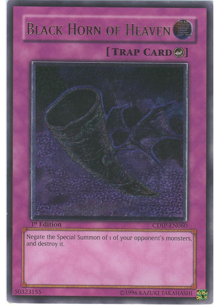 Black Horn of Heaven (Ultimate Rare 1st Edition)