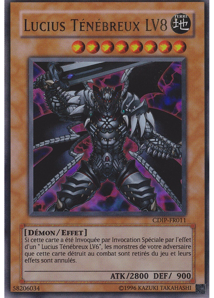 Lucius Ténébreux LV8 (Ultra Rare Unlimited)