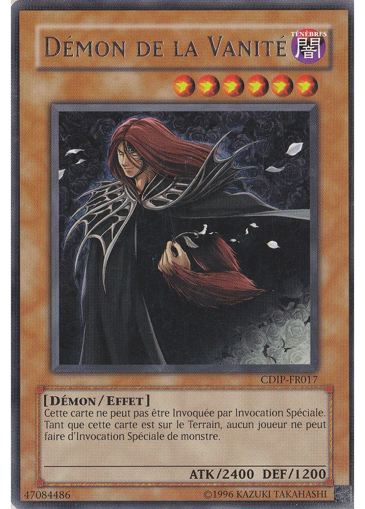 Démon de la Vanité (Rare Unlimited)