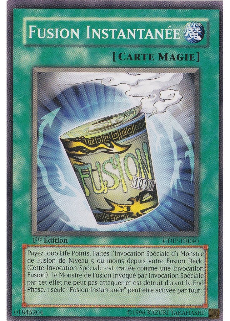Fusion Instantanée