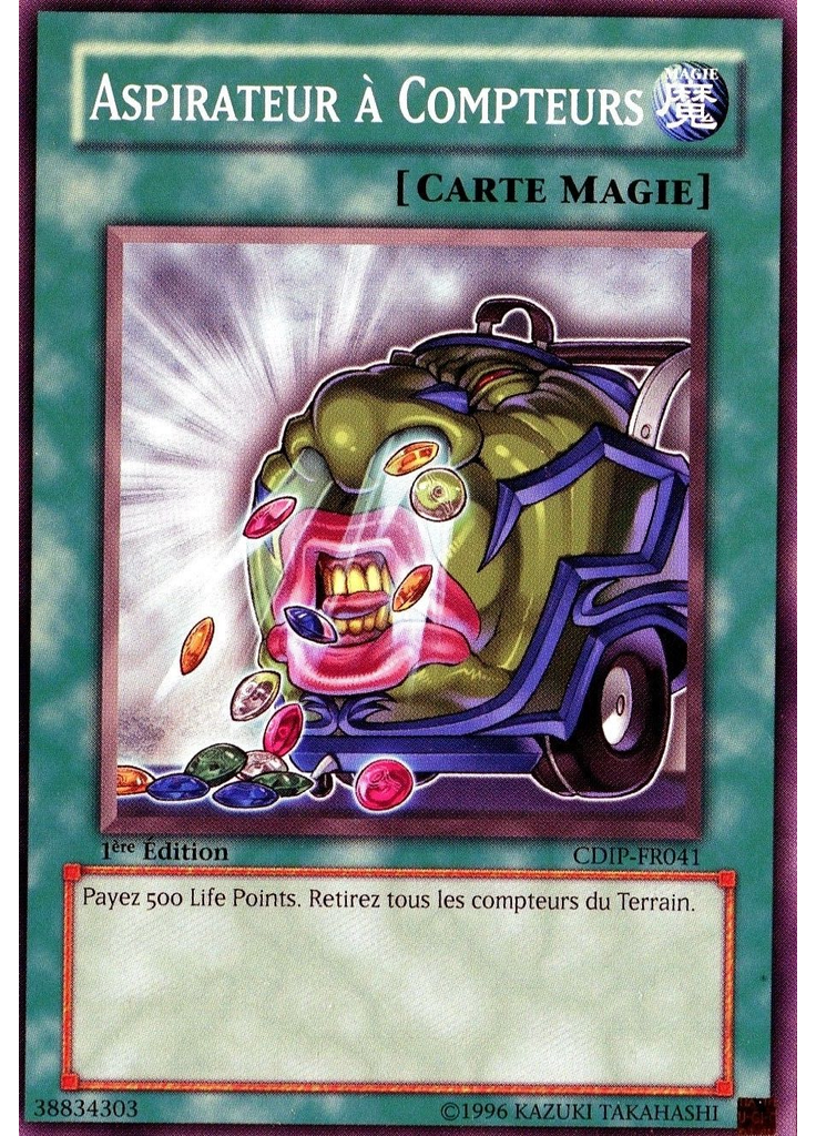 Aspirateur à Compteurs