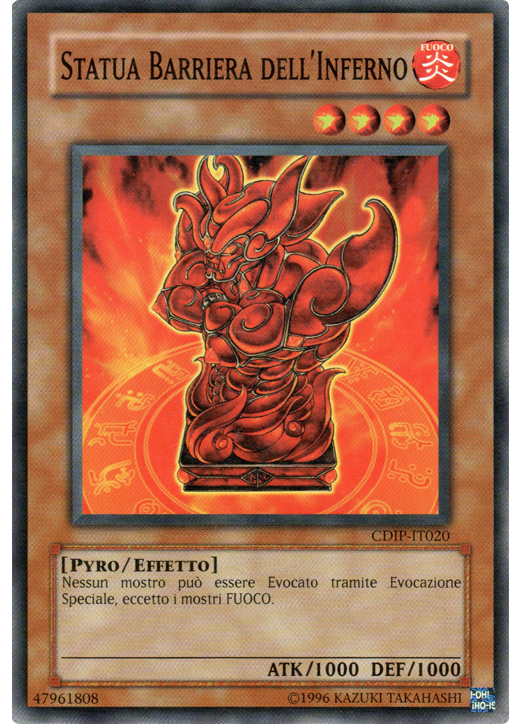 Statua Barriera dell'Inferno (Common Unlimited)