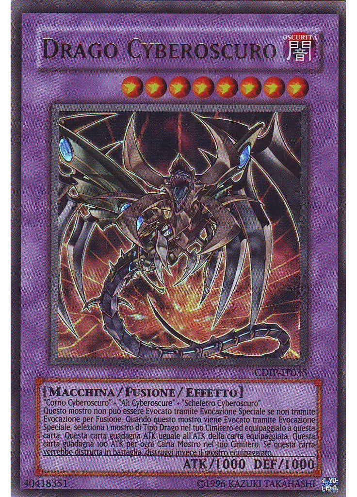Drago Cyberoscuro (Ultra Rare Unlimited)