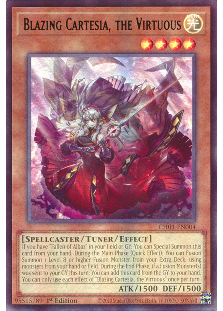 Blazing Cartesia, the Virtuous