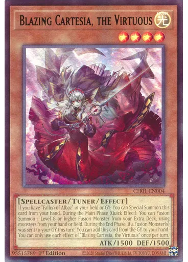 Blazing Cartesia, the Virtuous