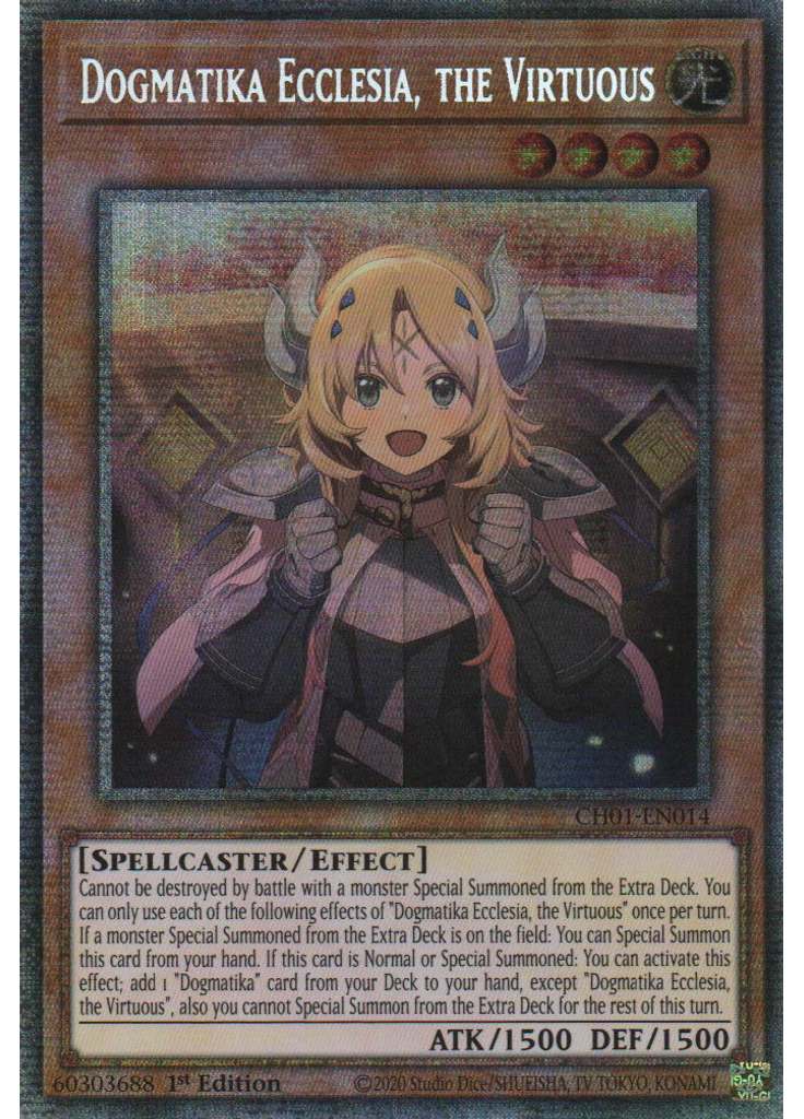 Dogmatika Ecclesia, the Virtuous (Starlight Rare 1st Edition)