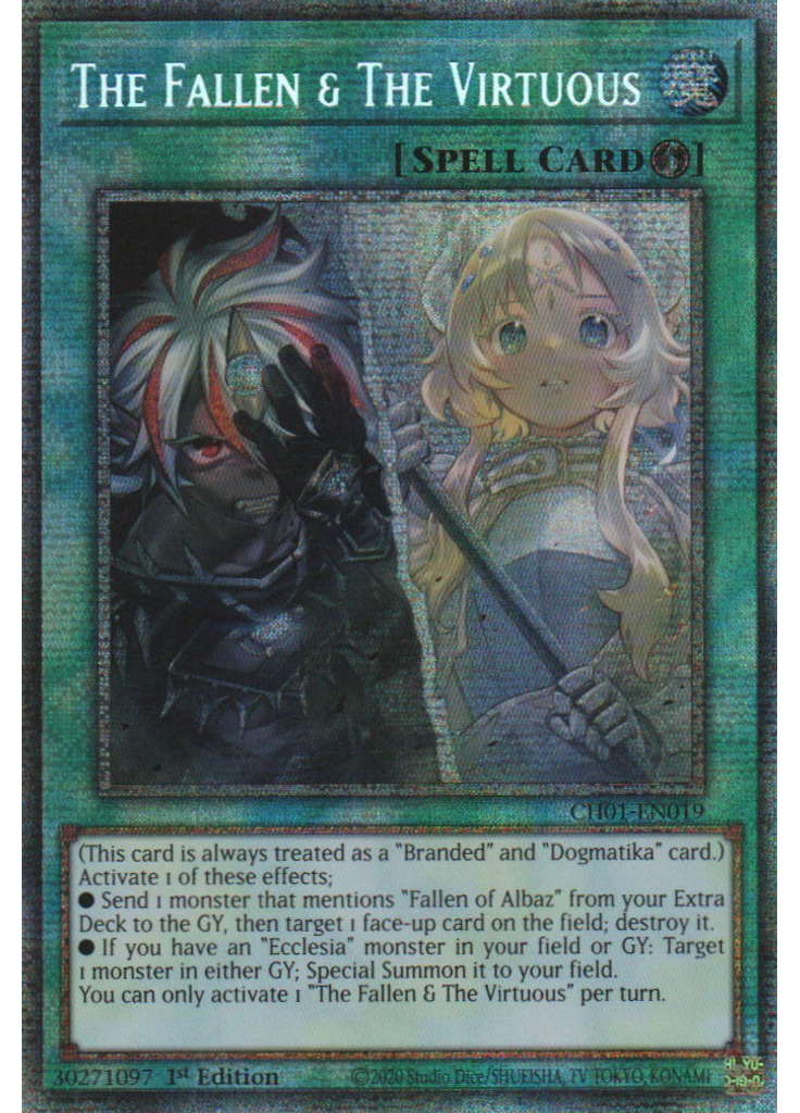 The Fallen & The Virtuous (Starlight Rare 1st Edition)