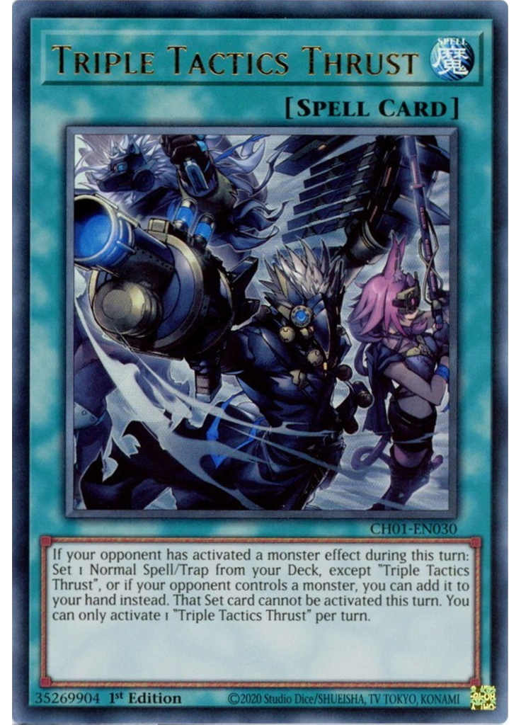 Triple Tactics Thrust