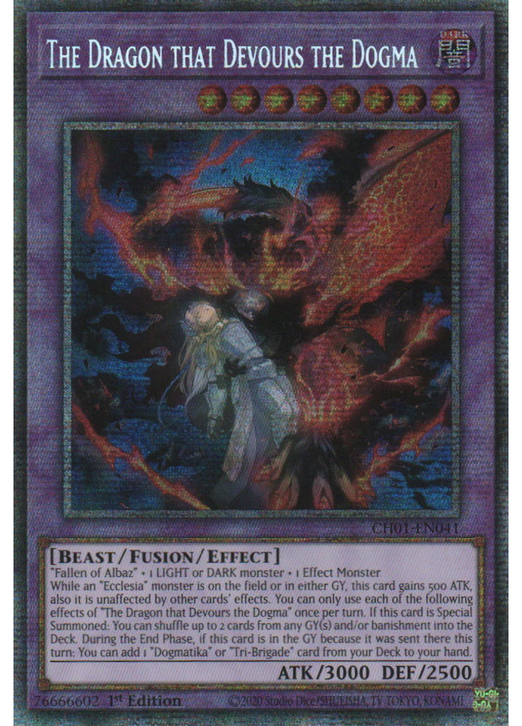 The Dragon that Devours the Dogma (Starlight Rare 1st Edition)